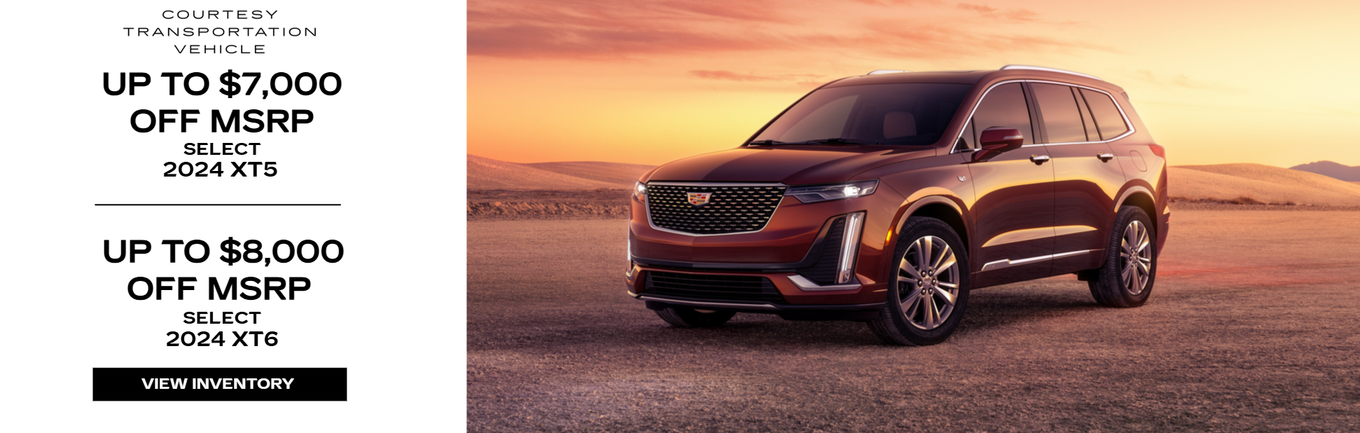 2024 XT5 AND XT6 AT CINCINNATI CADILLAC